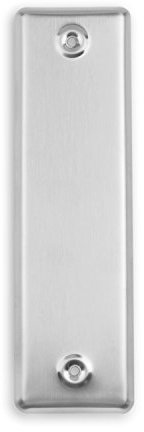 DIWARO® Wicklerblende für Gurtwicklerkasten | Lochabstand 160 mm | Edelstahl | ohne Gurtauslass | Abdeckplatte zur Abdeckung von handelsüblichen Gurtwicklern