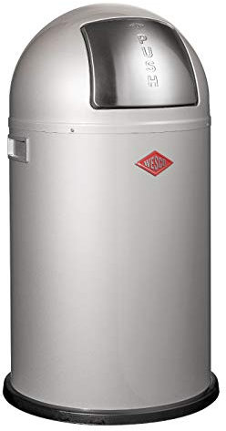 Wesco 175 531-11 Poubelle Pushboy Junior (Argenté)