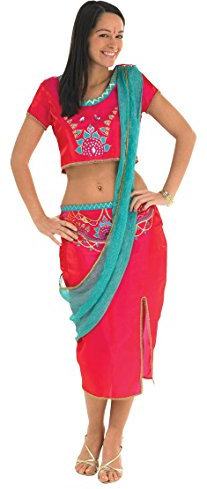 Rubies 889513M Official Bollywood Starlet Fancy Dress, Medium Halloween, World Book Day