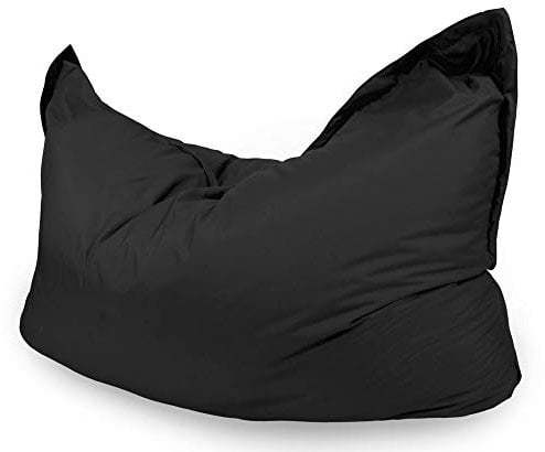 Beautiful Beanbags - Big Brother X-L Funky Bean Bags - Great for Indoor & Outdoor Use, Black