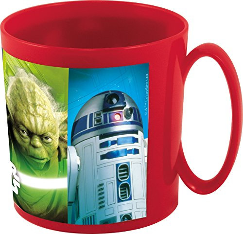 NOVASTYL 8011618 Star Wars Mug Micro-Ondable Plastique/Polypropylène Rouge 11 x 8 x 8 70 cm