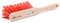 BawiTec Profi Handfeger Handbesen 28cm Elaston rot Eralon-Kunststoff Strassenhandfeger Kunststoffborsten robust stabil langlebig gelocht