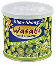Khao Shong - Grüne Erbsen im Teigmantel umhüllt mit Wasabi Geschmack - 1 x 140 g