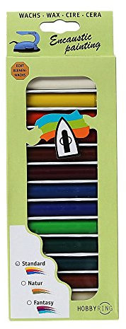 Hobbyring Encaustic Malwachs Set 13 Standardfarben