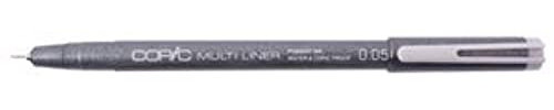 COPIC Fineliner MULTILINER, 0, 1 mm, schwarz 4511338010181