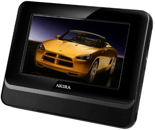 Akira DPS-B73U7 Lecteur DVD portable 7,1 DivX USB Noir