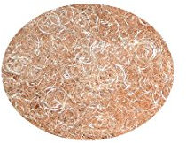 Lametta Engelshaar gelockt 50gr. Silber-Kupfer