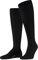 FALKE Herren Kniestrümpfe Airport M Kh Wolle Baumwolle lang einfarbig 1 Paar, Grau Anthracite Melange 3080, 39-40