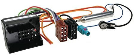 ACV 1041-45 Radioanschlusskabel, ISO Norm und Antennenstecker Mehrfarbig