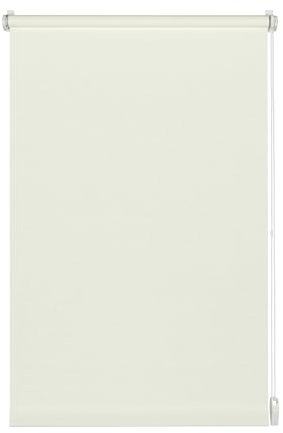 Gardinia Rollo zum Klemmen oder Kleben, Tageslicht-Rollo, Blickdicht, Alle Montage-Teile inklusive, EASYFIX Rollo Uni, Weiß, 90 x 210 cm (BxH)