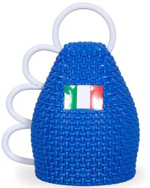 Alsino Caxirola WM Fußball Weltmeisterschaft Caxixi Maracas Fanartikel Rumba Rassel Vuvuzela Brasilien, wählen:Cax-IT01 Italien