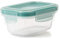 OXO Good Grips SNAP Behälter, 170 ml, Plastik, Transparent / blau, 13,2 x 9,39 x 14,47 cm