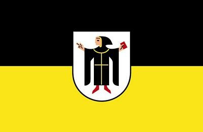 Autoaufkleber Sticker Fahne / Flagge München Aufkleber