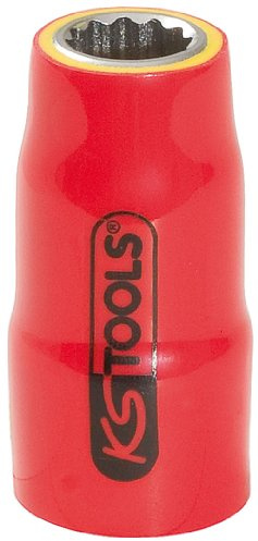 KS Tools 117.3846 3/8 Isolierte Stecknuss, 21mm
