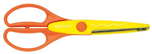 Westcott E-42705 00 Kreativschere 19 cm Große Wellen