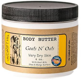Windrift Hill Body Butter for Very Dry Skin (Goats N' Oats (Almond)) by Windrift Hill