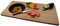 JOCCA - Tabla de bamboo/Tabla con Escurridor 2 en 1 / Ahorra Espacio/Tabla de bamboo/Escurridor de silicona Incorporado / 58 * 29cm/ Resistente