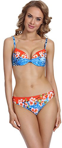 Merry Style Bikini Donna Push-up P504-69KW (Modello-3, EU(Coppa 75 D / 38)=IT(2D/44))