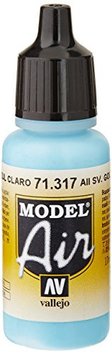 AV Vallejo (Modell Air 17 ml – AII SV. GOL hellblau