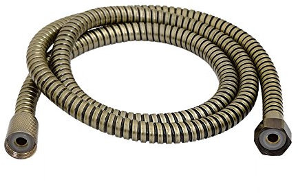 ENKI Brauseschlauch Antik-Bronze-Optik Flexibel Ersatzteil 1,5 m