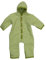 Cosilana Baby Overall aus Wollfleece kbT (74/80, Lindengrün-Melange)