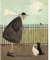 Sam Toft Leinwanddruck, Polyester, Mehrfarbig, 40 x 50 cm