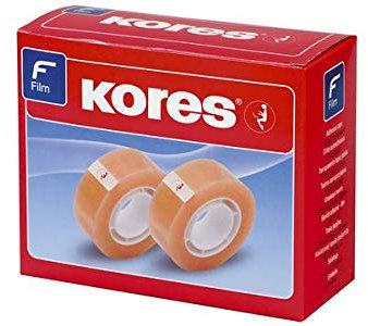 Kores Klebefilm Standard, 19 mm x 10 m, transparent