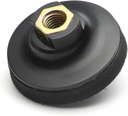 Glass Polish 3 inch (75mm) Rotary Backing Pad with M14 Thread for Rotary Polishing Machines - GP12605