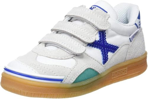 Munich Unisex niños Gresca Kid VCO S, Zapatillas, Blanco, 28 EU