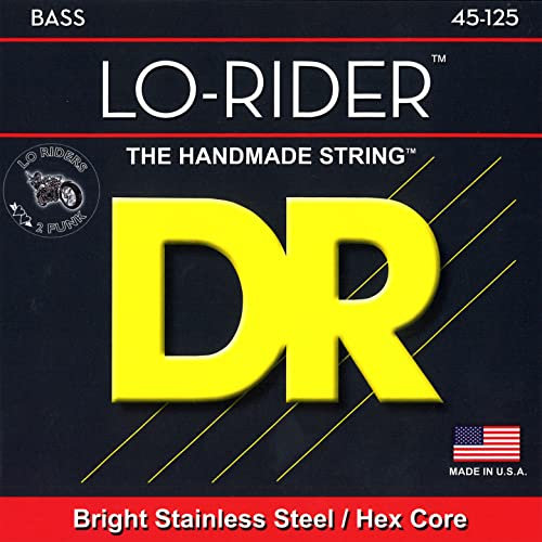 DR Strings MH5-45 Lo Riders Corde per basso (45-125)