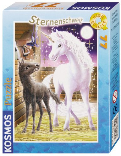 KOSMOS - Puzzle Sternenschweif 77 Teile Das geheimnisvolle Fohlen