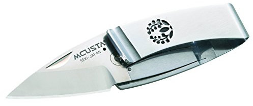 MCUSTA Couteau de Poche Fuji, AUS 8, Acier affiné