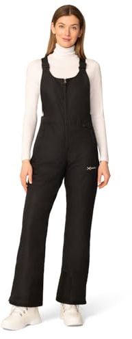 Arctix de Mono de Babero para Mujer, Mujer niña, Negro