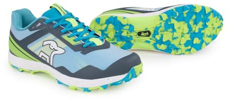 Kookaburra Jade Shoe, Scarpe da Hockey Unisex-Adulto, Grigio Foglia di tè, Dimensione 8