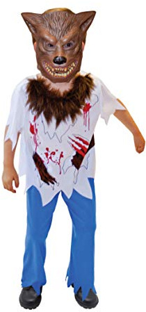 (Fix 1/1) (996237) Child Werewolf Boy Costume (9-11yr)