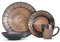 Gourmet Basic by Mikasa Verona 16-Piece Dinnerware Set, Service for 4
