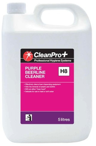Clean Pro+ Professional Purple Beerline Cleaner - 5 Litre