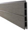 bambus-discount.com Einzelbrett für WPC Sichtschutzzaun anthrazit mit 15 x 2 x 178cm - Einzelprofil Brett WPC-Profil
