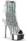 Pleaser Delight-1018hg, Stivali Donna, Argento, 41 EU