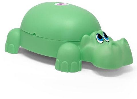 OKBABY Ippopotamo - Baby Töpfchen in lustiger Tierform mit ergonomischem Sitz - Grün