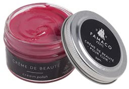 Famaco - Cirage Chaussure - Crème de Beauté - PRALINE - Pommadier 50 ml - Ravive les couleurs - Imperméabilise - Brillance longue durée
