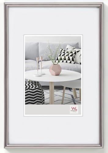 walther design Bilderrahmen stahl 24 x 30 cm Galeria Kunststoffrahmen KD430H