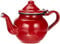 Ibili 910350 - Tetera de acero esmaltado vitrificado Roja 0,45 l