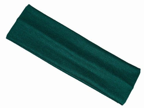 7cm Stretch Headband Bandeau Sports Dance Gym Training Make Up Hair Band for Women Girls by Glitz4Girlz… B009QXRKIM (Bottle Green)