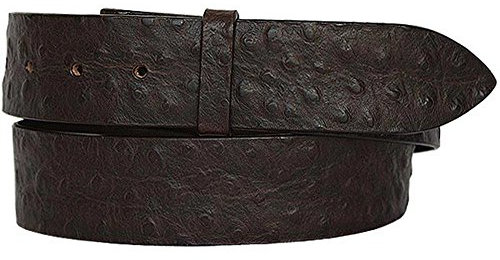 Post & Co Guertelband Straussenpraegung Moro (dunkelbraun) G271008-03D 95 cm