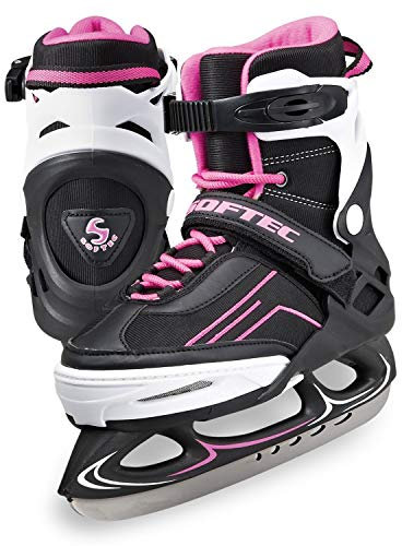Jackson Ultima Softec Vibe Schlittschuhe für Damen und Mädchen, verstellbar, Größe L