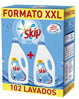 Skip Active Clean Waschmittel flüssig – 2 Flaschen