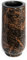 Afterglow Stilvolle Grabvase Classic aus echtem Granit Aurora India Höhe 20 cm/Ø 10 cm Grabschmuck wetterfest frostsicher Granitvase mit Kunststoffeinsatz Friedhofsvase