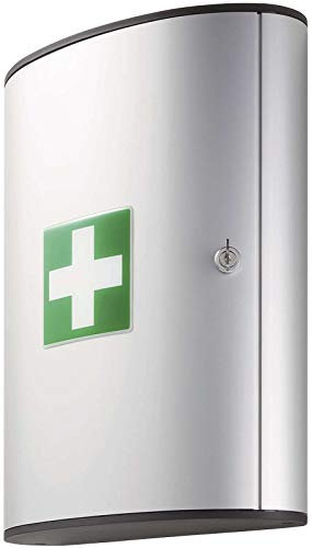 Durable Erste Hilfe Kasten First Aid Set L, gem. DIN 13157:2021, silber, 197423