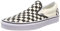 Vans Ua Classic Slip-on, Scarpe Uomo, Black White Checkerboard, 38 EU